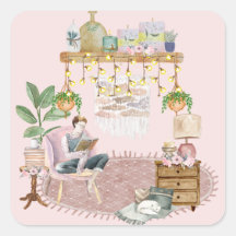 Boho Reading Room