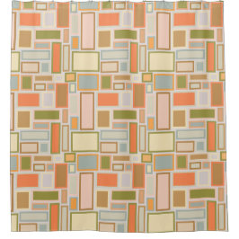 Boho Rectangle Duschvorhang