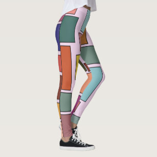 Boho Rectangle Leggings