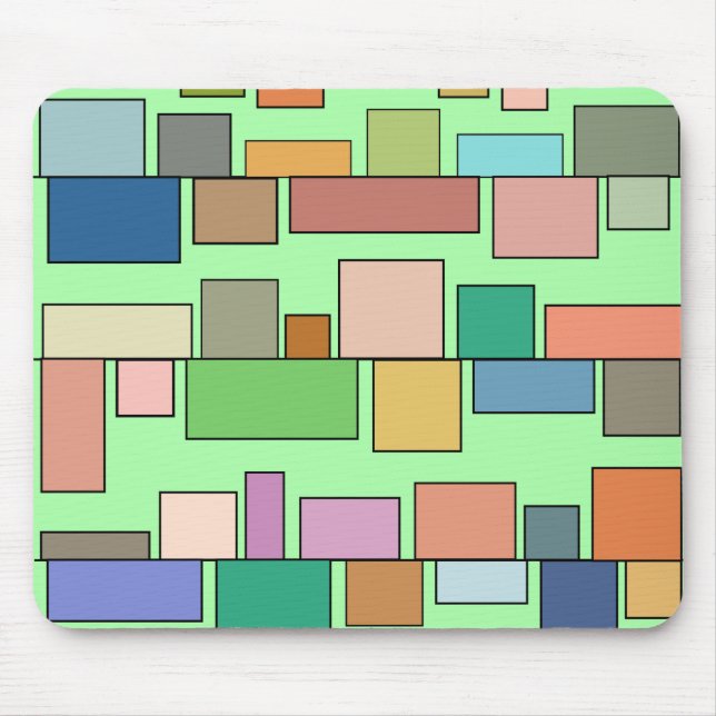 Boho Rectangle Mousepad (Vorne)