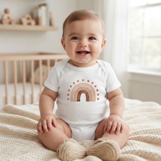 Boho-Regenbogen-Baby-Body Baby Strampler (Von Creator hochgeladen)