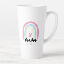 Boho Regenbogen Benutzerdefinierte Mama Errichtet Milchtasse