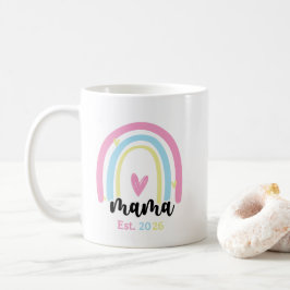 Boho Regenbogen Maßgeschneiderte Mama Stiftungsjah Kaffeetasse