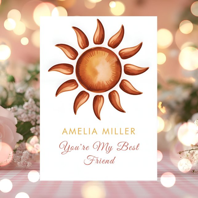 Boho-Regenbogen-Party Karte (Von Creator hochgeladen)