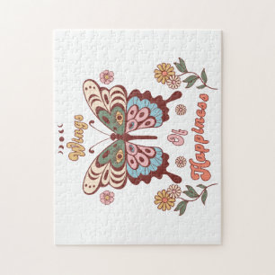 Boho Retro Butterfly Wings