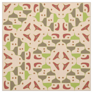 Boho Retro Modern Graphic Stoff
