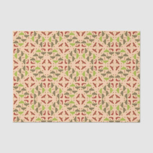 Boho Retro Modern Graphic Tissue Paper Seidenpapier