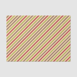 Boho Retro Modern Strip Tissue Paper Seidenpapier