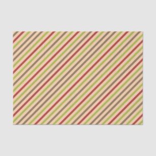 Boho Retro Modern Strip Tissue Paper Seidenpapier