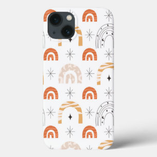 Boho retro Regenbogenline art mostars Case-Mate iPhone Hülle