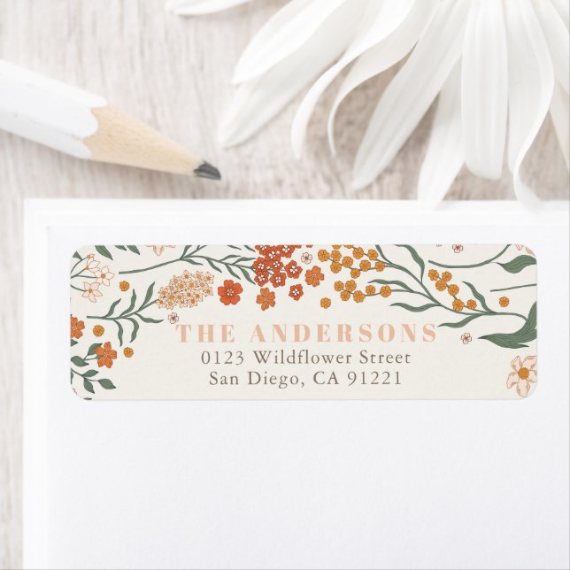 Boho Retro Wildblume  (Insitu)