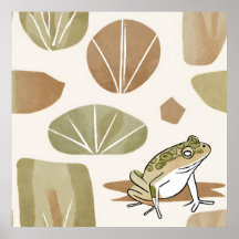 Boho Rock-Alphabet Botanische Kunst Moderne