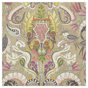 Boho Rokoko Bamboo Stoff