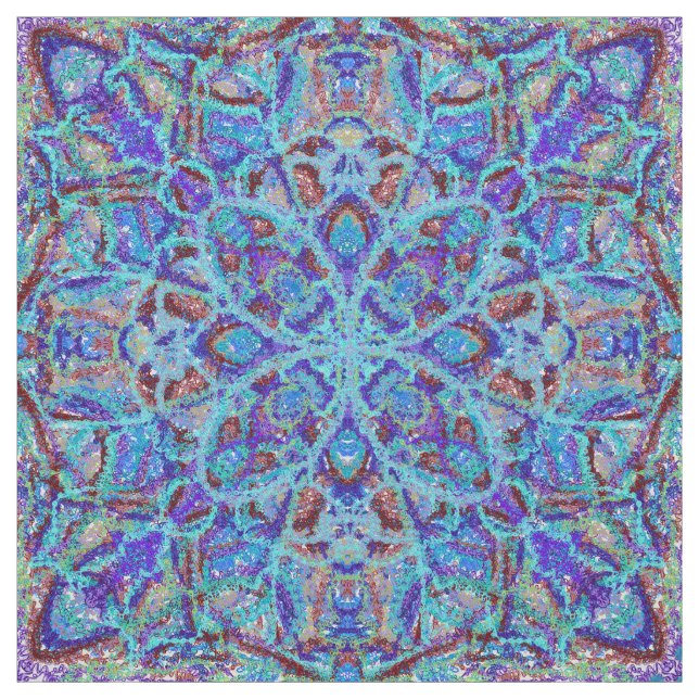 Boho-romantische farbige stoff (Muster)