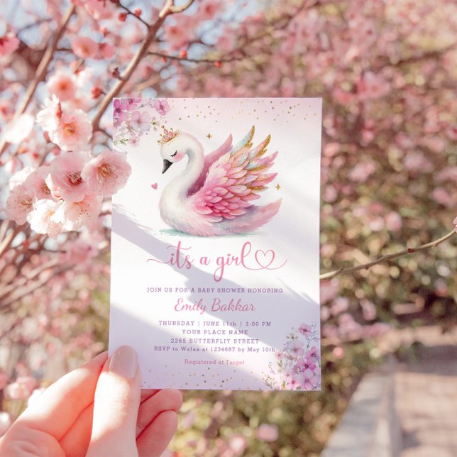 Boho rosa Aquarell Blüte seine Mädchen-Dusche Einladung (Von Creator hochgeladen)