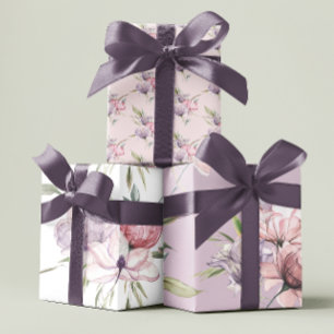 Boho-Rosen-Geschenkpapierbögen  Geschenkpapier Set