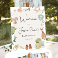 Boho Rustic Baby Shower Junge Neutral Willkommen