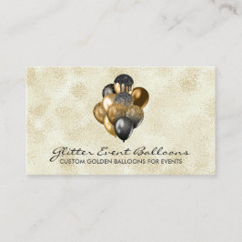 Boho rustic Balloon Decoration Visitenkarte