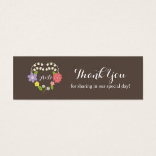 Boho Rustic Floral Mariage