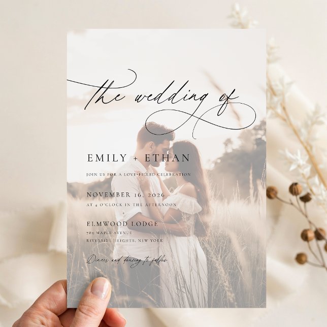 Boho Rustic Overlay Foto Wedding (Von Creator hochgeladen)