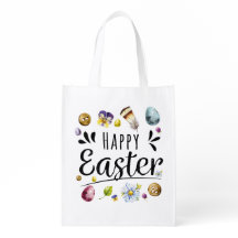 Boho Rustic Watercolor Farbenfrohe Ostern