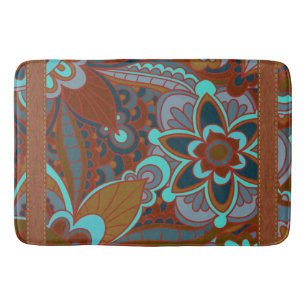 Boho, Rustikaler Bath Rug Badematte