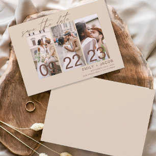 Boho Save the Date 3 Foto Terrakotta