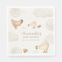 Boho-Schickes Küken schlüpft bald Baby-Party