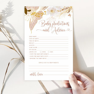 Boho Schmetterling Baby Vorhersagen und Ratgeber K