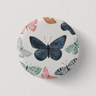 Boho-Schmetterling Party-Zubehör Geschenke Button
