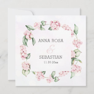 *~* Boho Schnee-Beere AR12 QR RSVP Hochzeit Einladung
