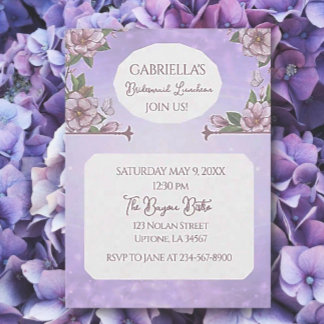 BOHO Schönheit! Einladung von Bridesmaid Luncheon 