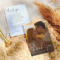 Boho Script & Classic Typografy Foto Wedding