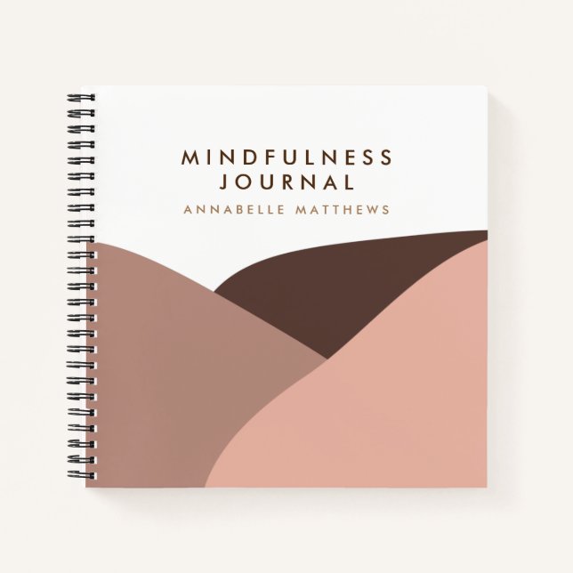 Boho Self Care Therapy Carnet de la pleine conscie (Devant)