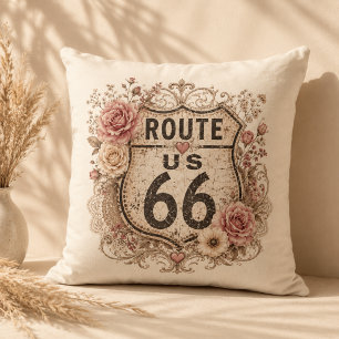 Boho Shabby Chic Mother Road Akzent Kissen
