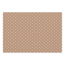 Boho Simple Modern Brown Sage Neutral Polka Dot
