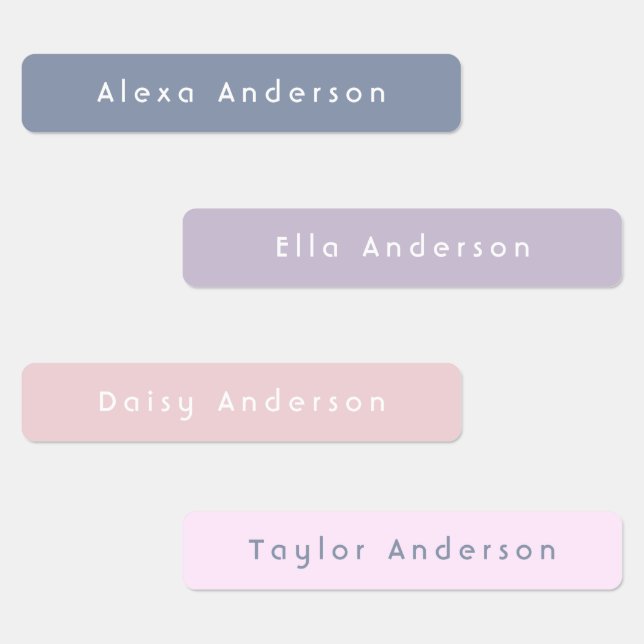 Boho Skinny imperméable Étiquettes de l'enfant (Groupe)