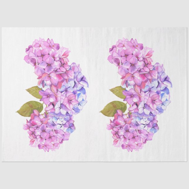 Boho Skull und Blume Serie Design 9 Seidenpapier (Vorderseite)