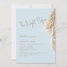 Boho Sky Blue The Night Before Pampas