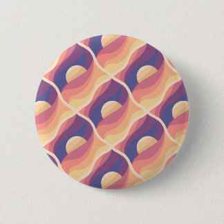 Boho-Sonnenuntergang Button
