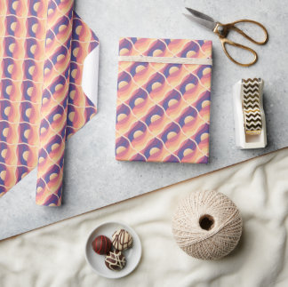 Boho-Sonnenuntergang Geschenkpapier