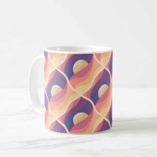 Boho-Sonnenuntergang Kaffeetasse
