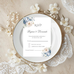 Boho-Spanische Hochzeits-RSVP-Karte Begleitkarte