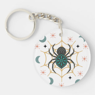 Boho Spider & Porte - clé Web - Tribal Style Line 