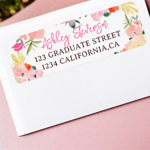 Boho spring rosa Gartenblumengarten Abschluss