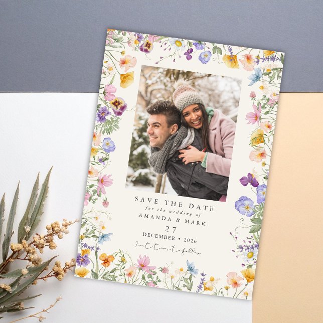 Boho Spring Wildblumen Botanischer Garten Einladung (Von Creator hochgeladen)