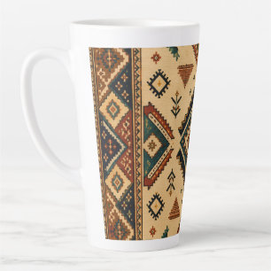 Boho-Stammes-Geometrisches Muster Kaffeetasse Ru Milchtasse