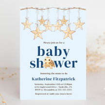 Boho Stars Baby Sea Turtle Nautical Baby Dusche