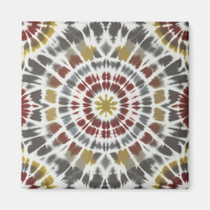Boho Sternexplosion Gefärbte Krawatte Magnet