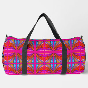 Boho Stil heiß rosa Duffle Bag